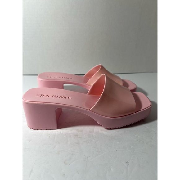 Steve Madden Pink Women's Slide Sandals - Picture 5 of 8